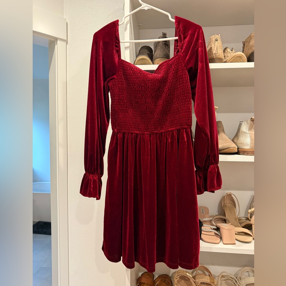 Cupshe Burgundy Dress